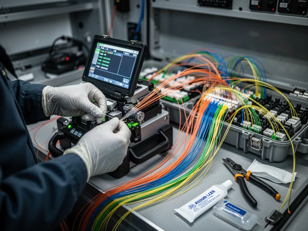 Fiber Optic Services - Design, splice, test and certify. End to end.