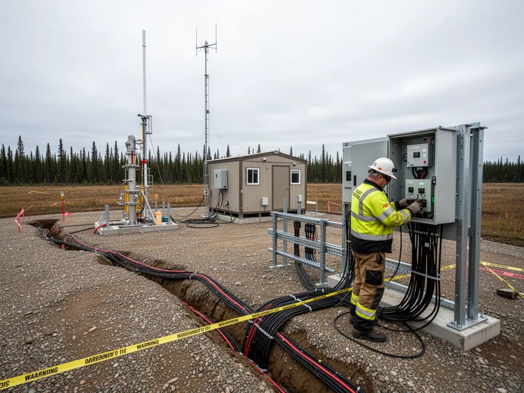 Wellsite Communications Build, Grande Prairie region, AB