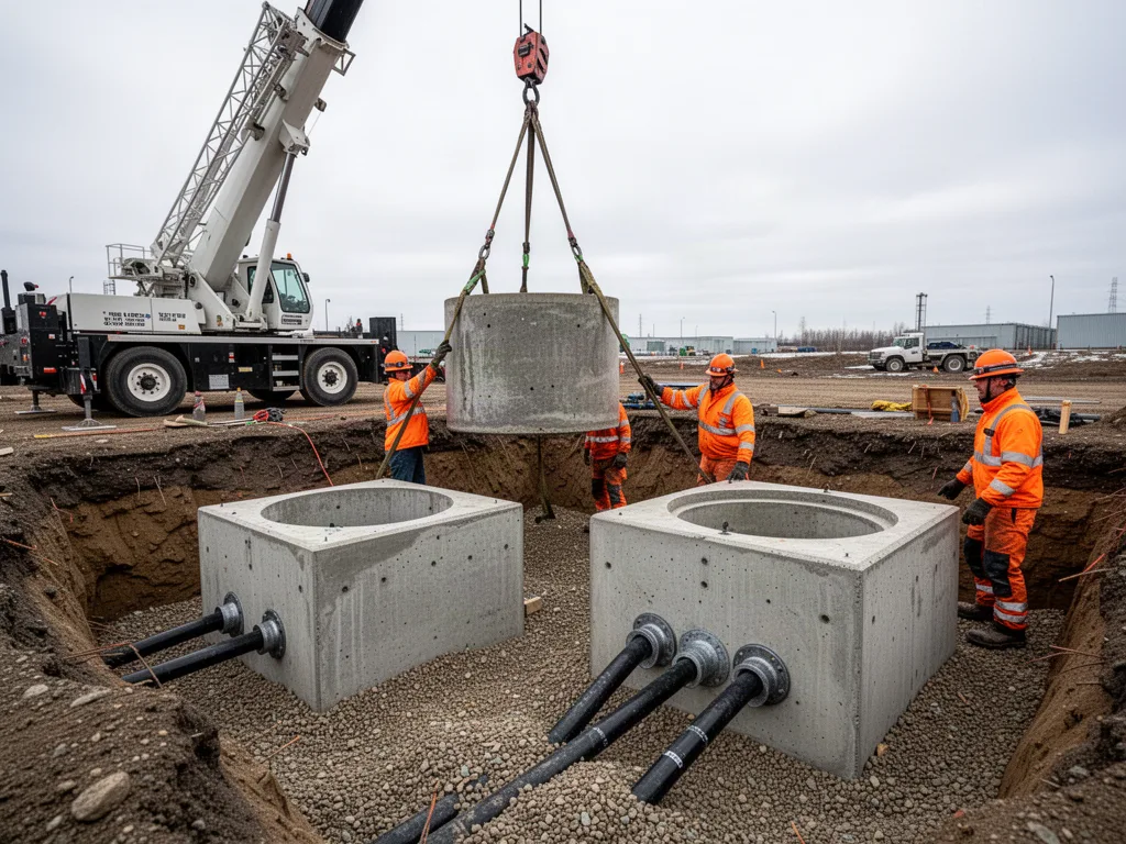 Precast Vault Program, St. Albert, AB